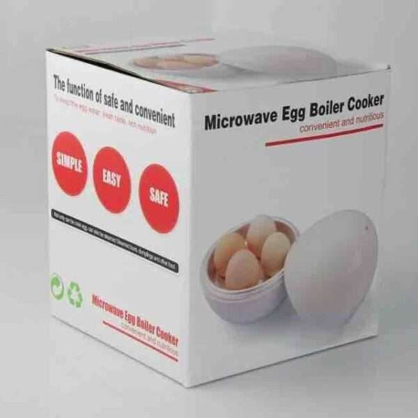 Microwave Egg-shaped Steamer Kitchen Gadgets - Image 4