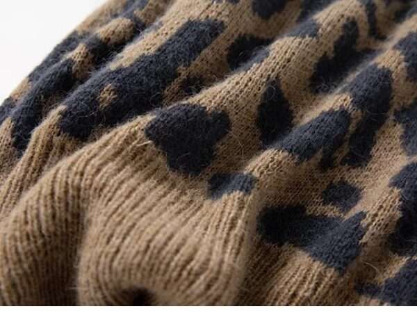 Mohair leopard sweater - Image 2