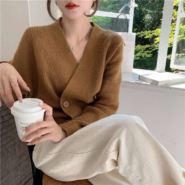 Knit Loose Sweater - Image 3