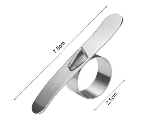 Stainless Steel Peeler Ring Kitchen Gadgets - Image 4