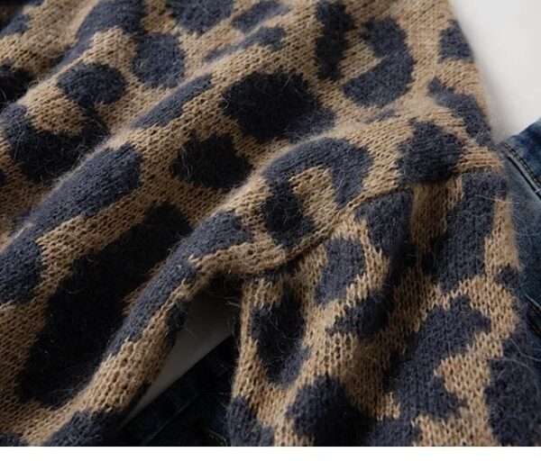 Mohair leopard sweater - Image 6