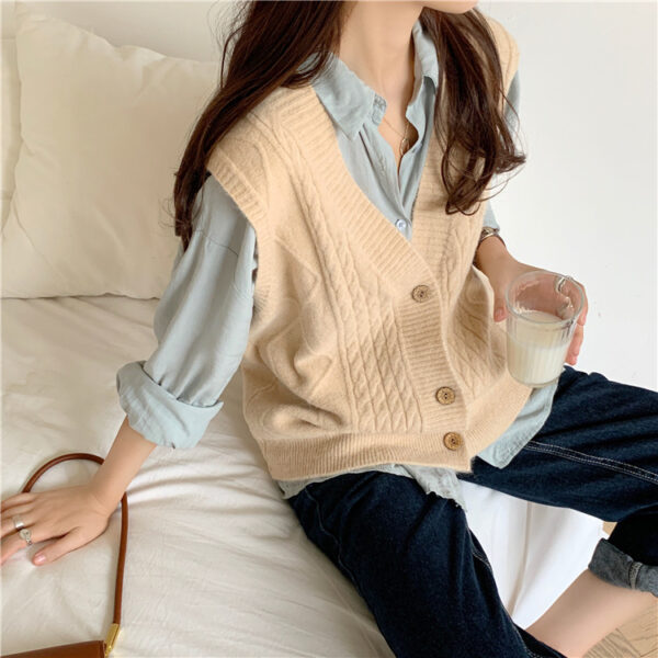 Women's Korean Style Sweater - Image 2