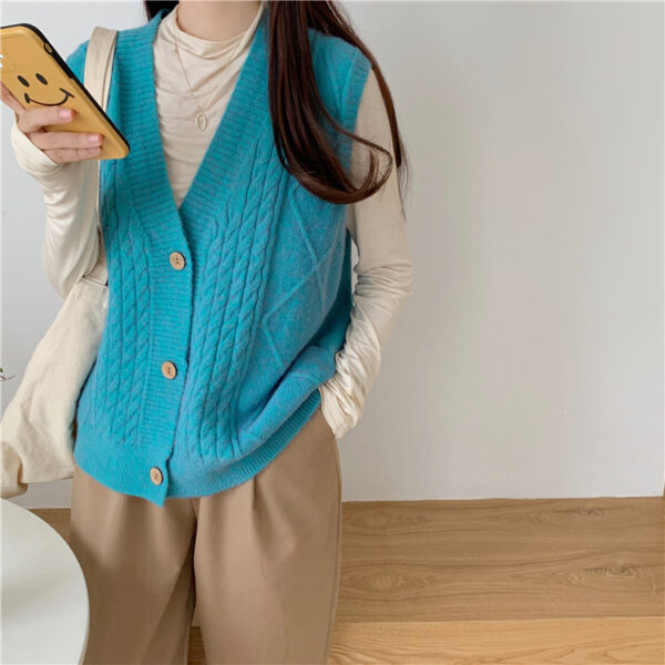 Women's Korean Style Sweater - Image 3