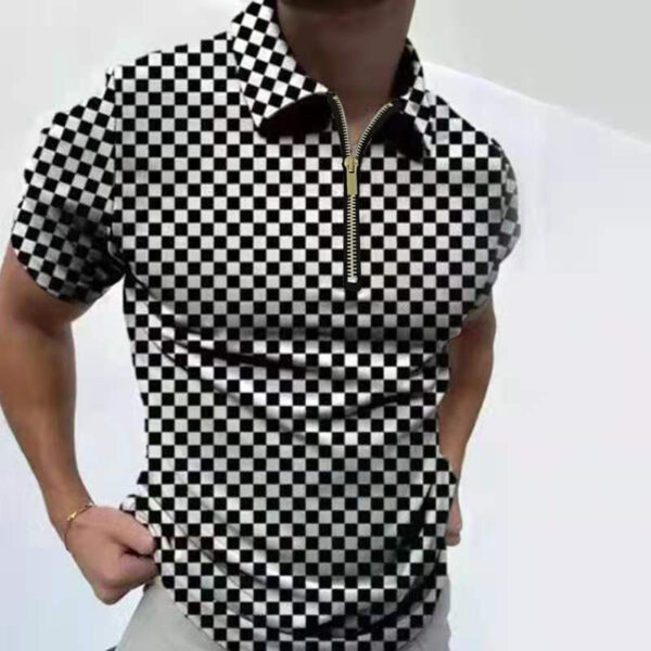 Men's Short-Sleeved Summer Shirt - Image 7