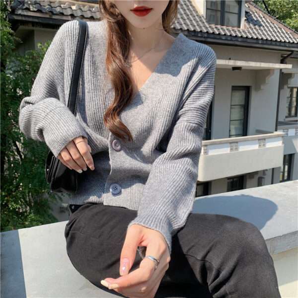 Knit Loose Sweater - Image 5