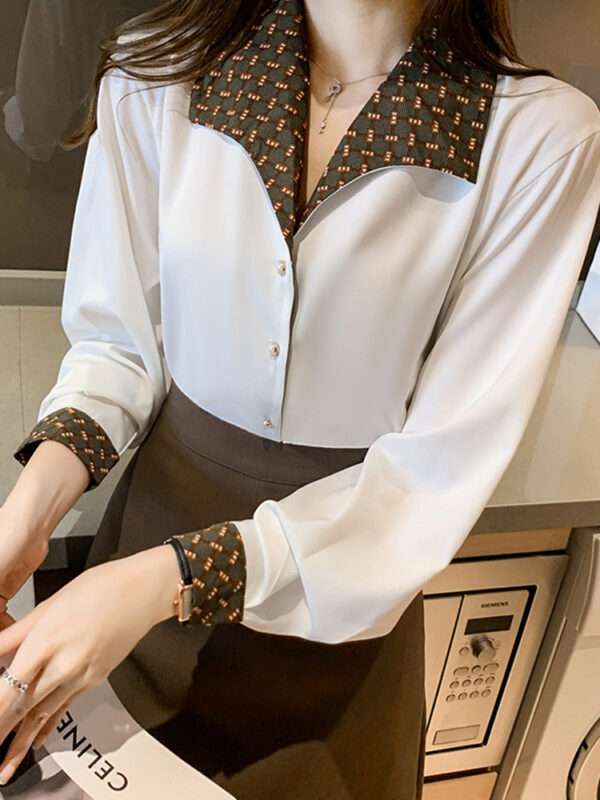 Women's Minimal Dress Shirt - Image 4