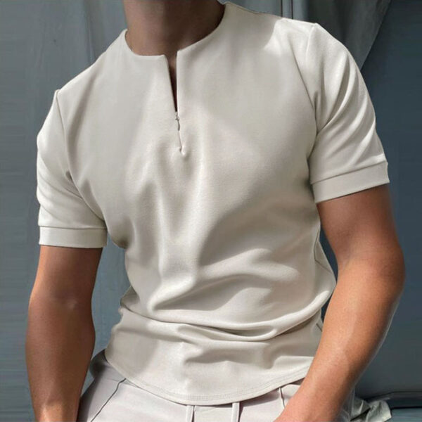 Men's Short-Sleeved Summer Shirt - Image 5