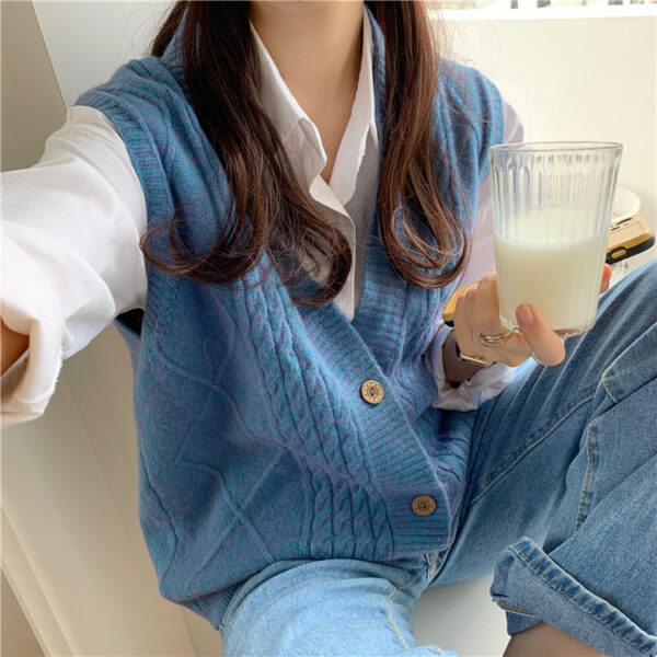 Women's Korean Style Sweater - Image 5