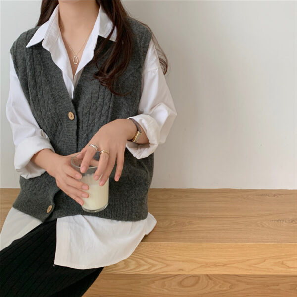 Women's Korean Style Sweater - Image 4