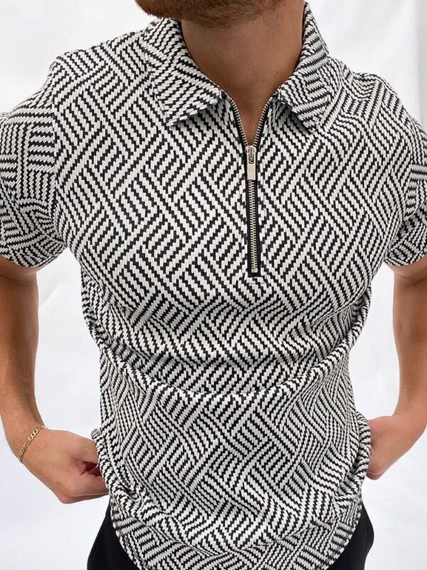 Men's Short-Sleeved Summer Shirt - Image 3