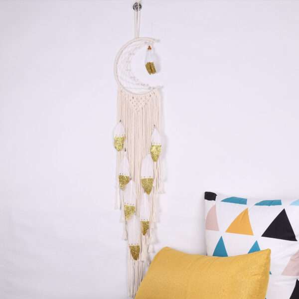 Crescent Dream Catcher Home Decor - Image 2