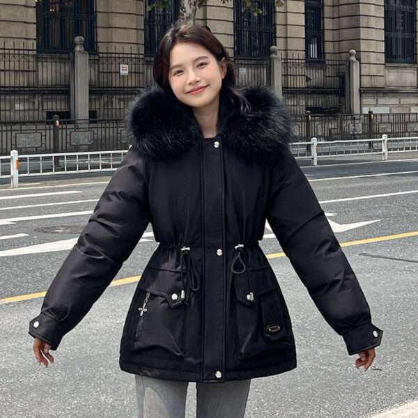 Women's Waist-tight Parka Short - Image 8